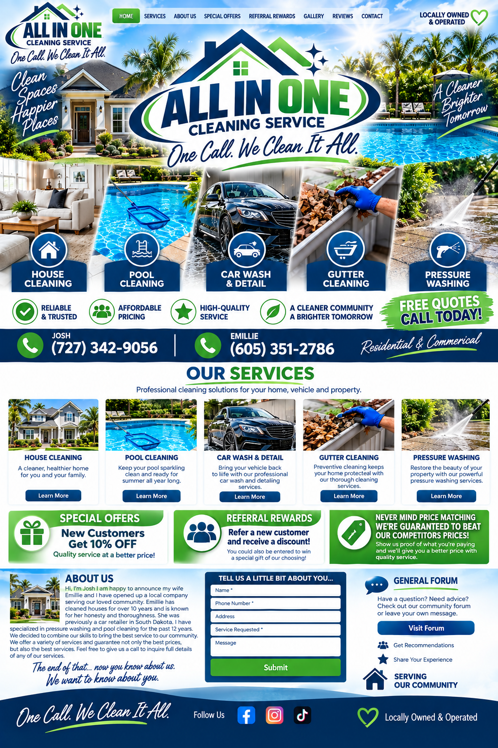 Home | ALL IN ONE Cleaning Service